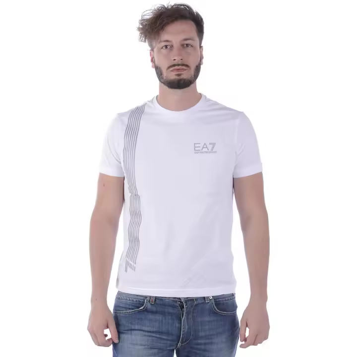 Emporio Armani EA7 Camiseta Algodón Hombre Azul 3 ZPT70PJ02Z 1554 - 1