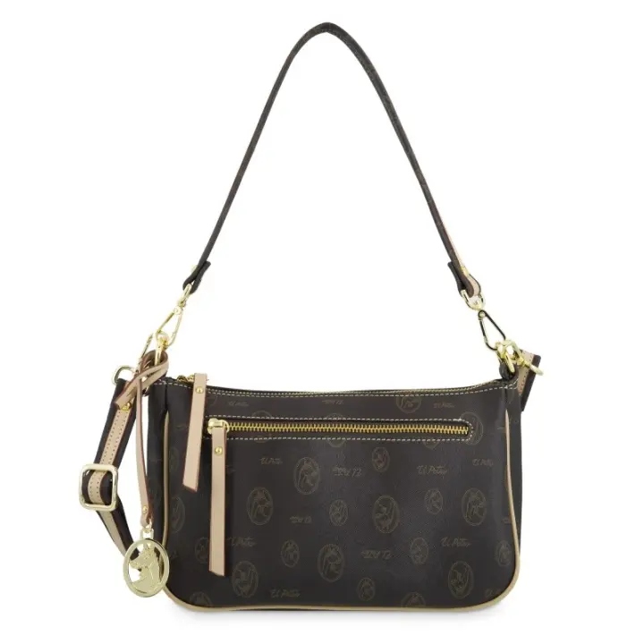 El Potro: Bolso DE ASA CORTA Y BANDOLERA MUJER EN LONA Y PIEL VACUNO 2238-VINTAGE El Potro - 1