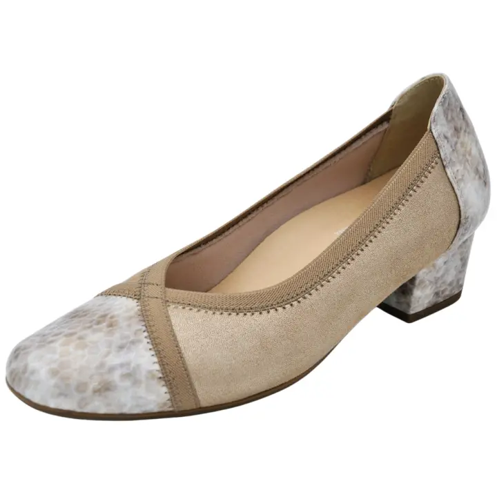 Shoes Zapatos Para Plantillas marca Doctor Cutillas para mujer en color oro - 1