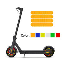 Pegatinas Reflectorizantes Anti-Cursor Para Patinete Eléctrico Set De 1 Pieza Para Ninebot Max G30 / ES Serie Resistente Al Agua Y Brillante - details 2