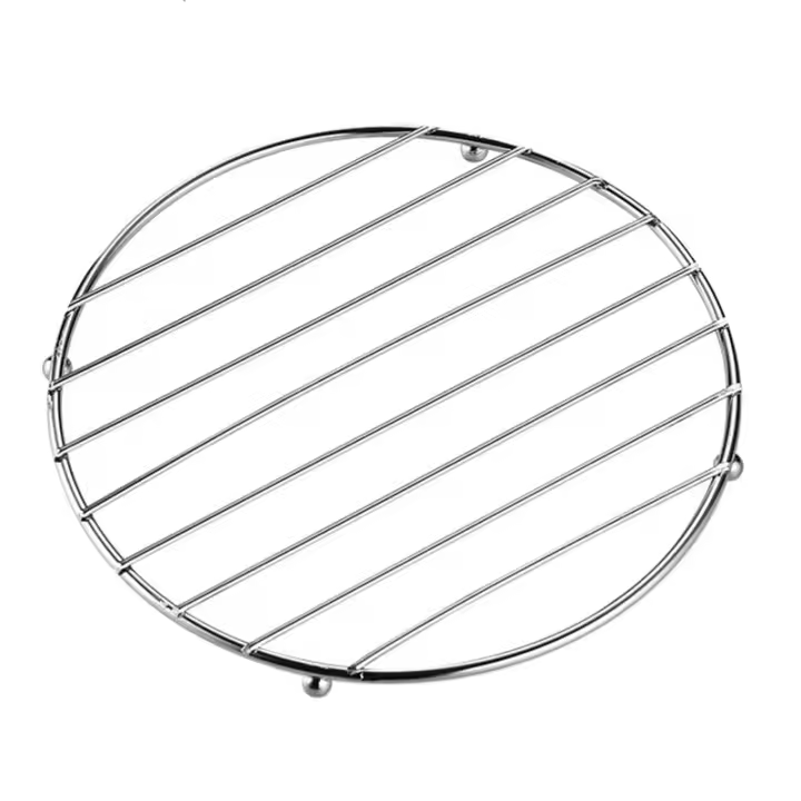 Juego De Tapetes Para Vinos De Acero Inoxidable Reforzado Aislamiento De Calor Para Mesa De Cocina Soporte Para Olla De Enfriamiento - 1