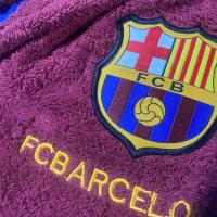 Barça - Albornoz FC Barcelona Adulto o Infantil  Bicolor Escudo Bordado Alta Calidad Producto Oficial Algodón De 2 a 16 años Culé - details 3