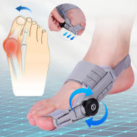 Corrector De Bunion Unisex Corregidor De Pie Rotativo Ajustable Para Alivio Del Dolor De Tobillo Y Dedos Material Composite Grey - details 0