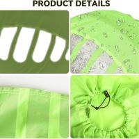 Cubierta Impermeable Reflector Para Bicicleta Montura De Velo Cubierta De Polvo Para Casco De Ciclismo MTB Y Carretera - details 6