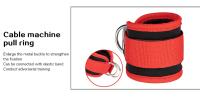 Tirantes De Rodilla Ajustables De Neopreno Con Dobles Anillos Para Entrenamiento De Piernas Y Seguridad Deportiva Soporte Para Abductores - details 7