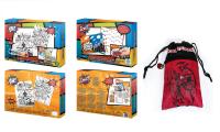 Pack Pinta Pegatinas y Números con diseños de Comic y Bolsa Portameriendas con diseños de Spiderman (8020) Divertido combo para la vuelta al cole. Ligero y fácil de llevar. Calidad al mejor precio. De acuerdo a la normativa CE - details 0
