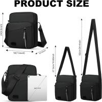 Bolsa Pecho Hombre Gran Capacidad Bolso Bandolera Hombre Impermeable Bolsa Crossbody para Hombre para Viajes Correr Cycling Negocios - details 5