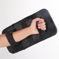 Músculo Sand Bag De Lona PU Para Entrenamiento De Boxeo Taekwondo Muay Thai Almohadillas De Mano Y Pie Color Rojo/Azul - details 2