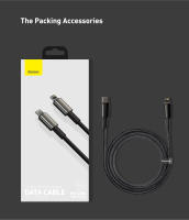 Cable De Datos Baseus PD 20W Para iPhone 14 13 12 pro Max Tipo C Carga Rápida Para Macbook iPad Mini Air 1m/2m Tejido Sin Químicos De Alta Preocupación Origen: China Continental - details 11