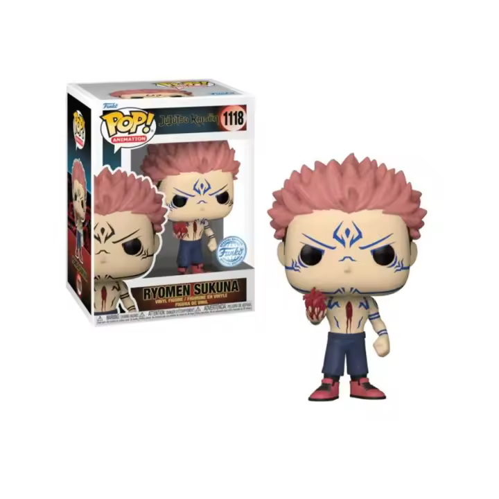Funko Pop Ryomen Sukuna Jujutsu Kaisen Special Edition 1118 - 1