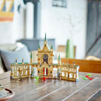 Castillo De Batalla MOC Bloques De Construcción Weasleys Modelo De Wizard Para Niños 730 Piezas Regalo De Cumpleaños Y Navidad - details 1