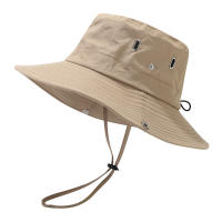 Gorro De Pescador De Verano Con Gran Alas Protección UV Impermeable Para Hombre Sombrero De Sol Para Senderismo Pesca Escalada Safari - details 19