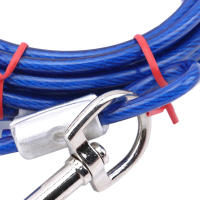 Cadena De Acero Inoxidable Para Perros 5mm*3m Resistente Y Duradera Con Anillos De Metal En Ambas Terminales Correa Para Mascotas - details 15