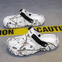 Nuevos Sandalias De Hombre Para Verano 2024 Mocasines De Jardín Al Aire Libre Moda Lujo Casual Comodidad Hogar Suaves Tallas 40-45 - details 11