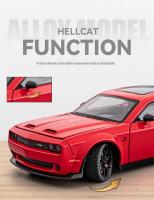 Modelo De Coche De Acción Maisto Dodge Challenger SRT Hellcat Redeye 1:24 Escala Metal Para Coleccionistas Y Decoración De Escritorio - details 10