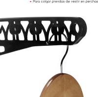 ARISE SHOP-KINVARA Tendedero 3 alturas negro,Tendedero plegable Metal Hierro de 3 niveles para ropa para uso en interiores y exteriores,Colgador de ropa plegable tipo rodillo, estante de pie para ropa,con Ruedas y Fácil de Mover - details 3