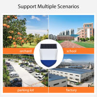 Alarma De Sirena Inteligente Tuya Zigbee/Wifi Impermeable Con Suministro De Energía Solar Y USB Control Remoto 95dB Exterior - details 11
