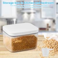 Caja De Almacenamiento Automática 2.8/5.5L Con Cuchara Organizador De Polvos Para Lavandería Contenedor Táctil Para Bolas De Lavado - details 3