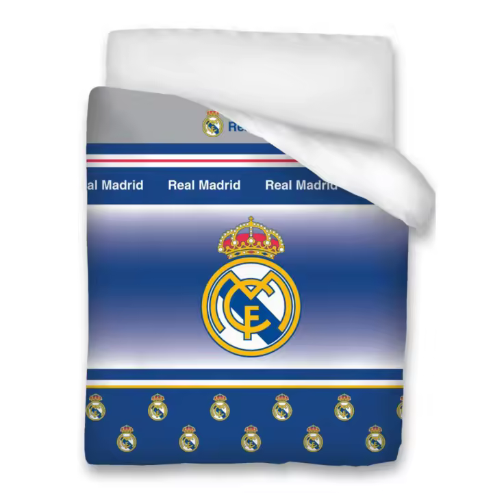Real Madrid F.C. Colcha Real Madrid Digital con Licencia Oficial - 1