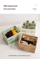 Caja De Almacenamiento Plegable De Plástico Caja De Bricolaje Para Joyería Maquillaje Juguetes Organizador Portátil Caja De Almacenamiento Foldable - details 6