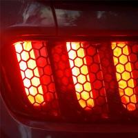 Pegatinas De Luz Trasera Para Coche Estilo Híbrido Universal Negro Decoración DIY Protector Vacío Adhesivo Para Automóviles - details 5