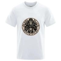 Camiseta De Manga Corta Estampado De Motocicleta Para Hombres Algodón Transpirable Y Ligero Moda Harajuku Streetwear - details 6