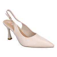 PuntoSalao Zapatos de vestir tacón fino para mujer color beige YG799 - details 1