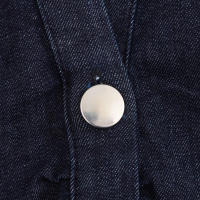 Vestido De Mezclilla TRAF Para Mujer Estilo Casual Manga Corta Midi De Verano Y Primavera Nuevo 2025 Vestido Corto a La Moda - details 5