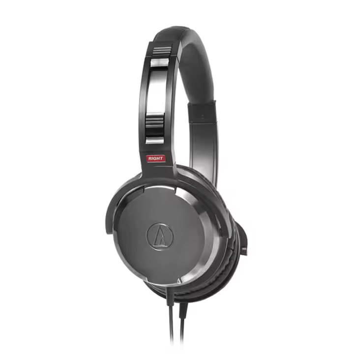 AUDIO-TECHNICA ATH-WS50 BK Auriculares Over the Ear de color Negro con cable - 1