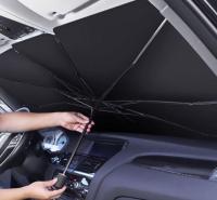 UD - Parasol para coche plegable tipo paraguas – Protección solar para parabrisas y ventanas - details 2