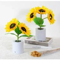 Lámpara De Noche LED Recargable Con 3 Luces Flor De Ternero Iluminación Interior Para Dormitorio Luz De Mesa Decorativa - details 7