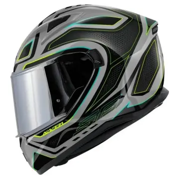 Casco Integral KV56 Neon gris amarillo - 1