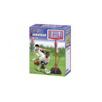 Devessport Canasta Baloncesto Infantil Ajustable 1,49 – 1,95 cm | Canasta Baloncesto Niños para Interior y Exterior | Base Estable y Aro con Red - details 2