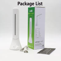 Lámpara De Mesa Portátil LED USB Recargable Plegable Para Lectura Sala De Estar Oficina Computadora Estudio Luz Táctil Para Dormitorio Lado Del Cama - details 22