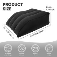 Almohada Inflable Para Elevación De Piernas Almohada De Cadera Para Mejorar La Circulación Y Reducir La Hinchazón Portátil Y Confortable - details 3