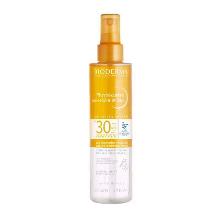 Bioderma photoderm eu solaire bronz protector solar bronceador spf 30 200 ml - 1
