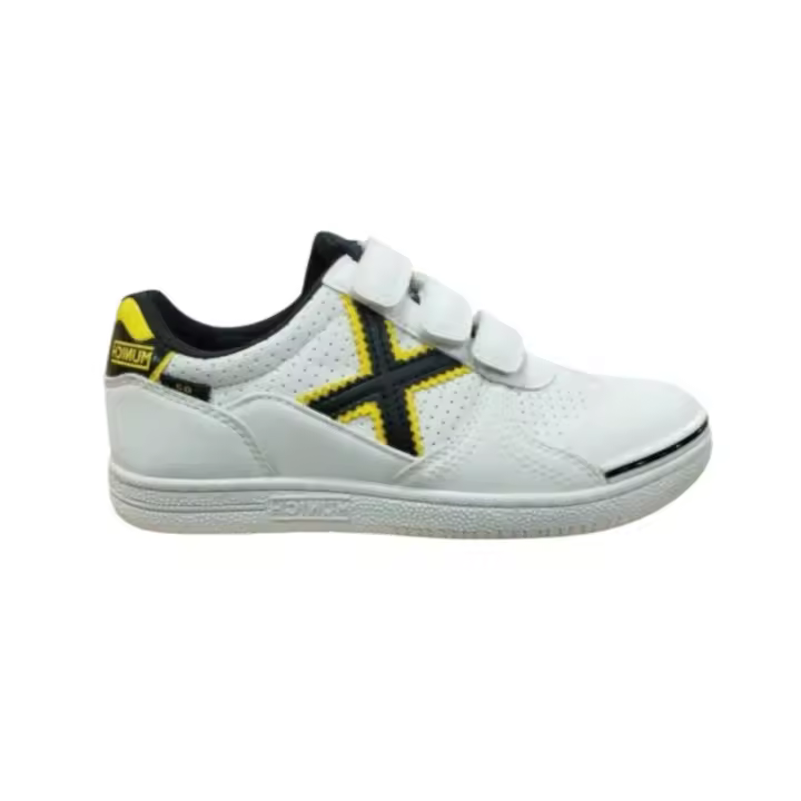 Zapatillas de Fútbol Sala Blancas MUNICH G-3 KID VCO CRONOS 1518342 - 1
