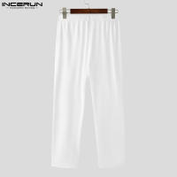 INCERUN Conjunto De Moda Para Hombre Estilo Musulmán Camiseta Larga Y Pantalones 2 Piezas Streetwear Casual Tejido Knit Talla S-5XL - details 8
