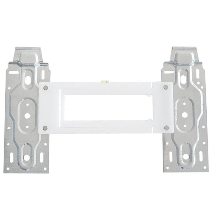 B*1PCS Universal Wall Mount Adjustable Support Bracket for Home Split Air Conditioner Indoor Unit with Level Gauge