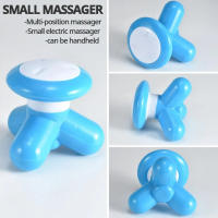 Masajeador Eléctrico De Triángulo Para Cervical Y Piernas Control Por Cable Masajeador De Cuerpo Mini Para Relaxación Y Alivio Del Dolor - details 4