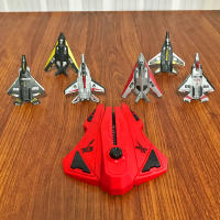 Juguete De Lanzador De Avión De Combate Rojo Para Niños Y Niñas Juegos Al Aire Libre Regalos De Navidad Edad Recomendada 3-6 Años Material Plástico - details 1