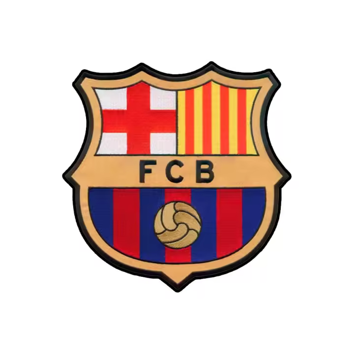 Parches Ropa Mini Futbol Deportes – Parche Tejido Ropa – (licencia oficial) – Parche Mini – Sport – Escudo Club – FCB – Fútbol Club Barcelona – 2,5 x 2,5 cm. - Moda The Happy Patch - 1