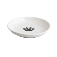 Tazón De Gato Cerámico Con Fondo De Silicona No Derrumbe Fácilmente Alimento Para Perro Y Gato Porcelana Resistente a Derrumbe Accesorios Para Mascotas - details 4