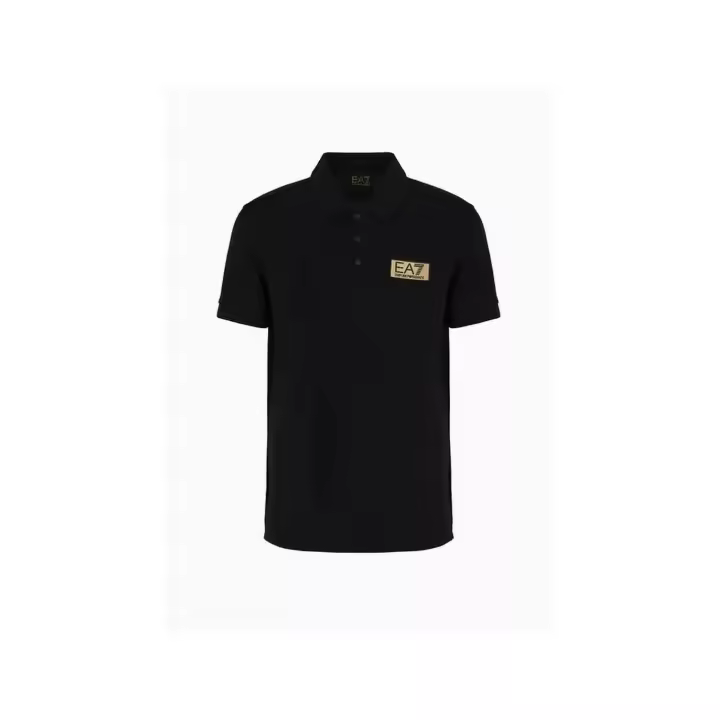 Polo Emporio Armani EA7 3DPF02 PJ5AZ 1200 negro - 1