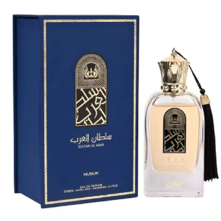 Perfume Árabe - NUSUK Sultan Al Arab perfumed water unisex 100ml - 1