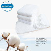 10/20pcs Almohadillas De Pañales De Algodón Para Bebés Caja De Caso Saludable Multiusos Plegables Para Niños Accesorios De Fiesta - details 1