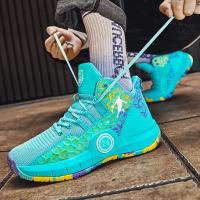 Zapatos De Baloncesto Para Hombres De Alta Calidad Antideslizantes Y Transpirables Zapatillas De Moda Para Mujeres Y Niños Deportivas De Entrenamiento Al Aire Libre Con Suela De Goma Talla Verdadera - details 27