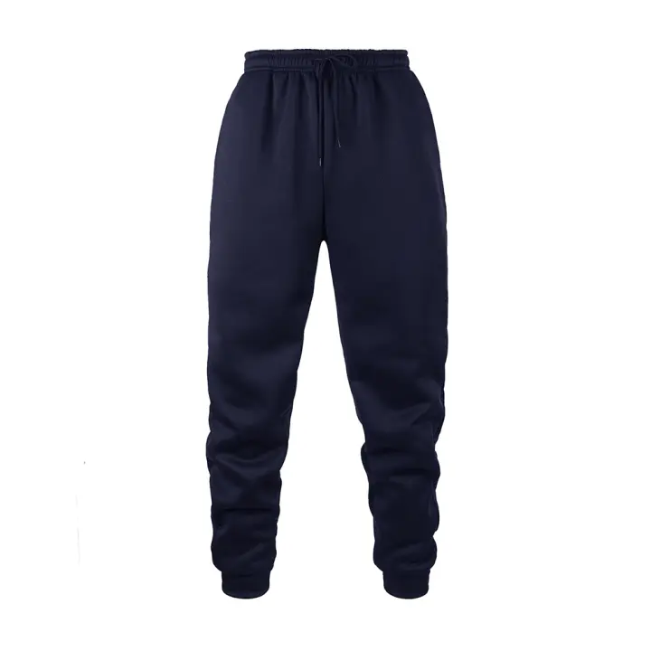 Pantalones De Correr Para Hombre Pantalones Deportivos Fitness Estilo Casual Color Sólido Fácil De Combinar Para El Hogar - 1