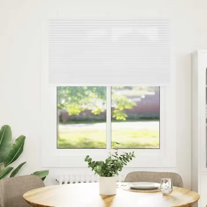 Estor Plisado blanco 110x150 cm Tela Ancho 109,4 cm Poliéster - 1