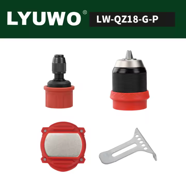 LYUWO Herramienta De Taladro Eléctrico Multifuncional Sin Escobillas Alta Torque Con Carga Doble Uso Clip Y Herramienta De Tornillería Incluye Batería - 1